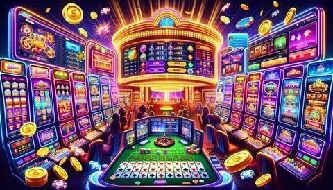 Big Bass Bonanza fishing-themed slots game